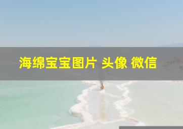 海绵宝宝图片 头像 微信